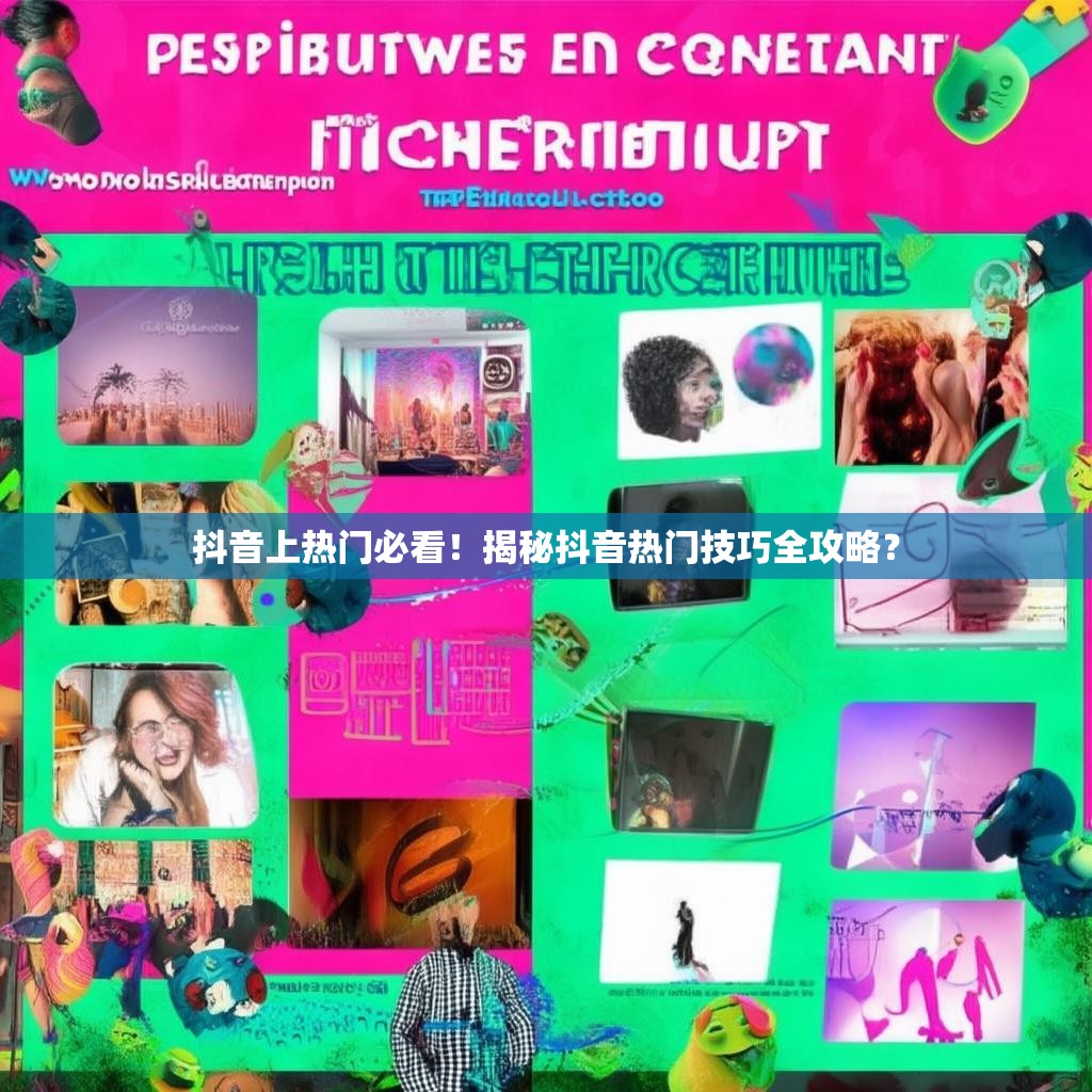 抖音上热门必看!揭秘抖音热门技巧全攻略?