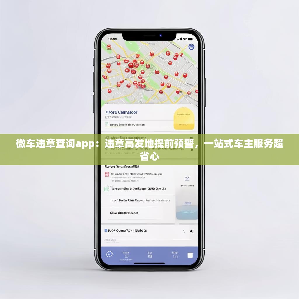 微车违章查询app：违章高发地提前预警，一站式车主服务超省心