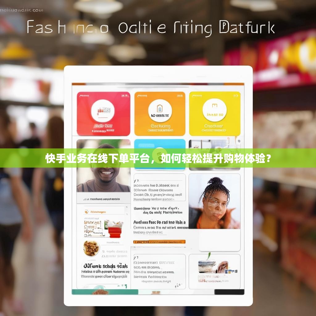 快手业务在线下单平台，如何轻松提升购物体验？