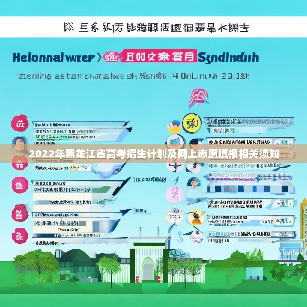 2022年黑龙江省高考招生计划及网上志愿填报相关须知