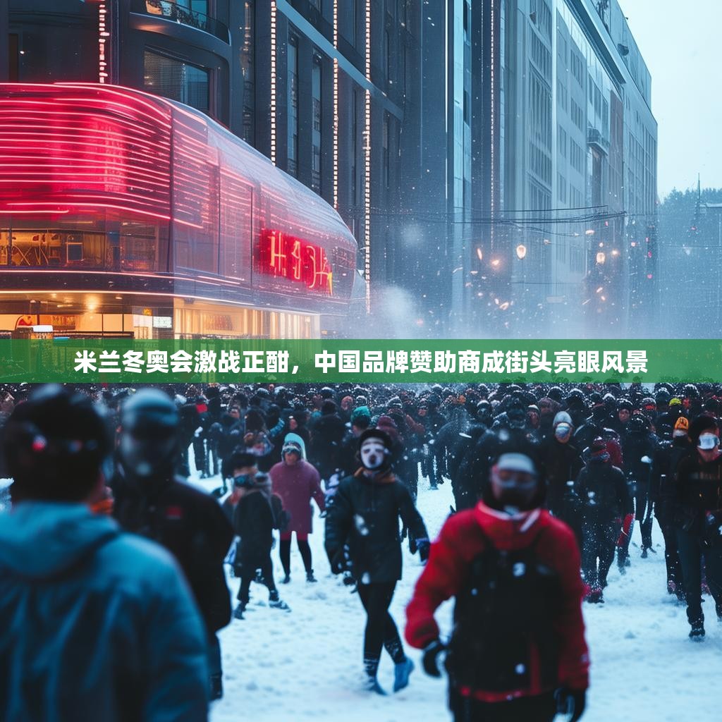 米兰冬奥会激战正酣,中国品牌赞助商成街头亮眼风景