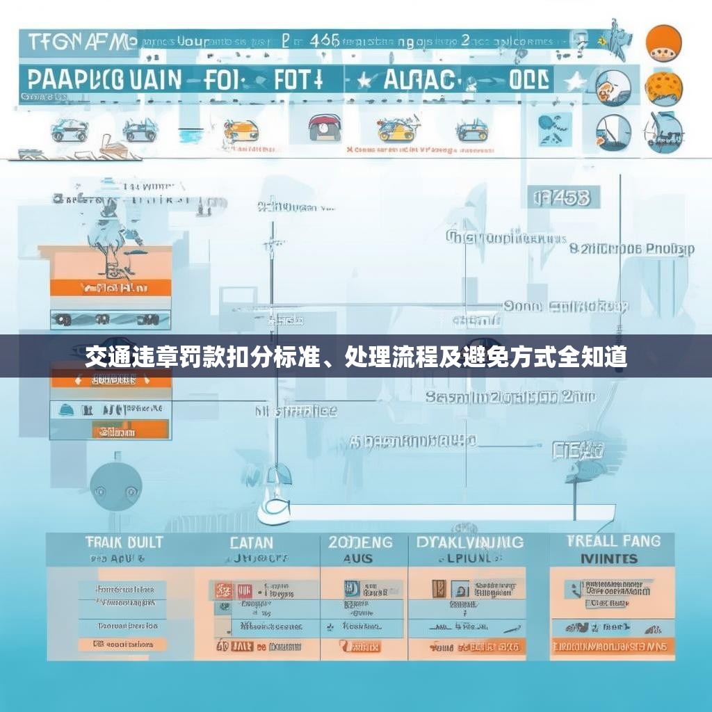 交通违章罚款扣分标准、处理流程及避免方式全知道