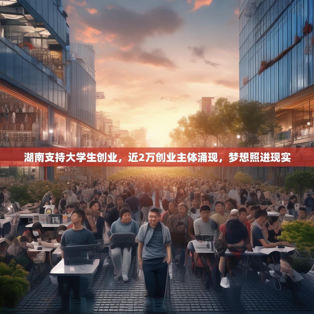 湖南支持大学生创业，近2万创业主体涌现，梦想照进现实