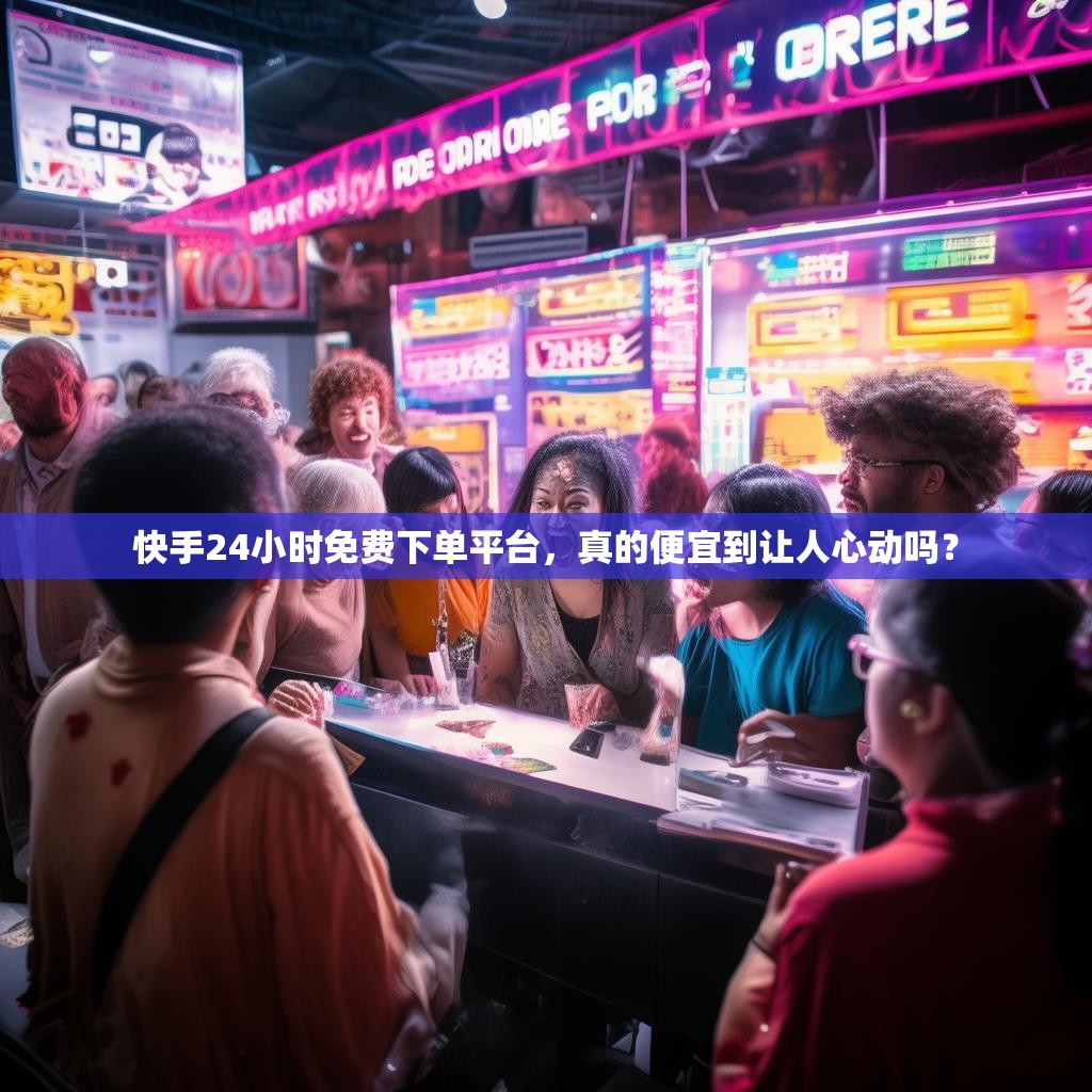 快手24小时免费下单平台，真的便宜到让人心动吗？