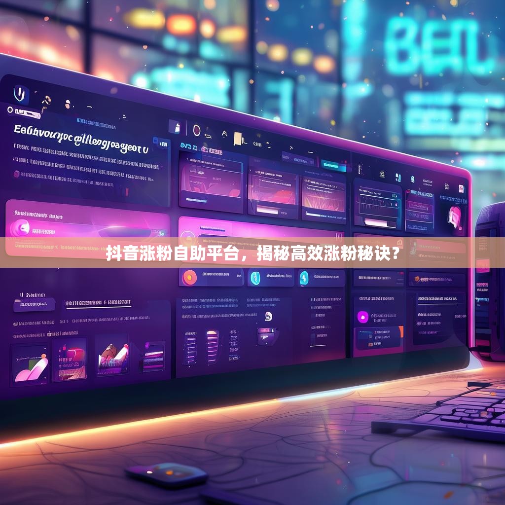 抖音涨粉自助平台，揭秘高效涨粉秘诀？