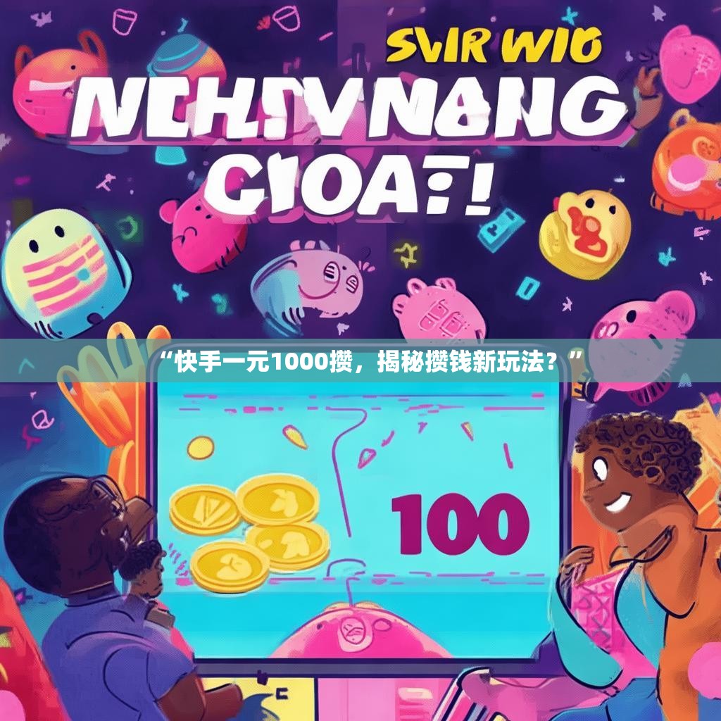 “快手一元1000攒，揭秘攒钱新玩法？”