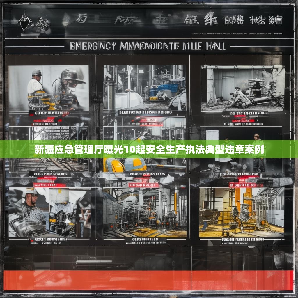 新疆应急管理厅曝光10起安全生产执法典型违章案例