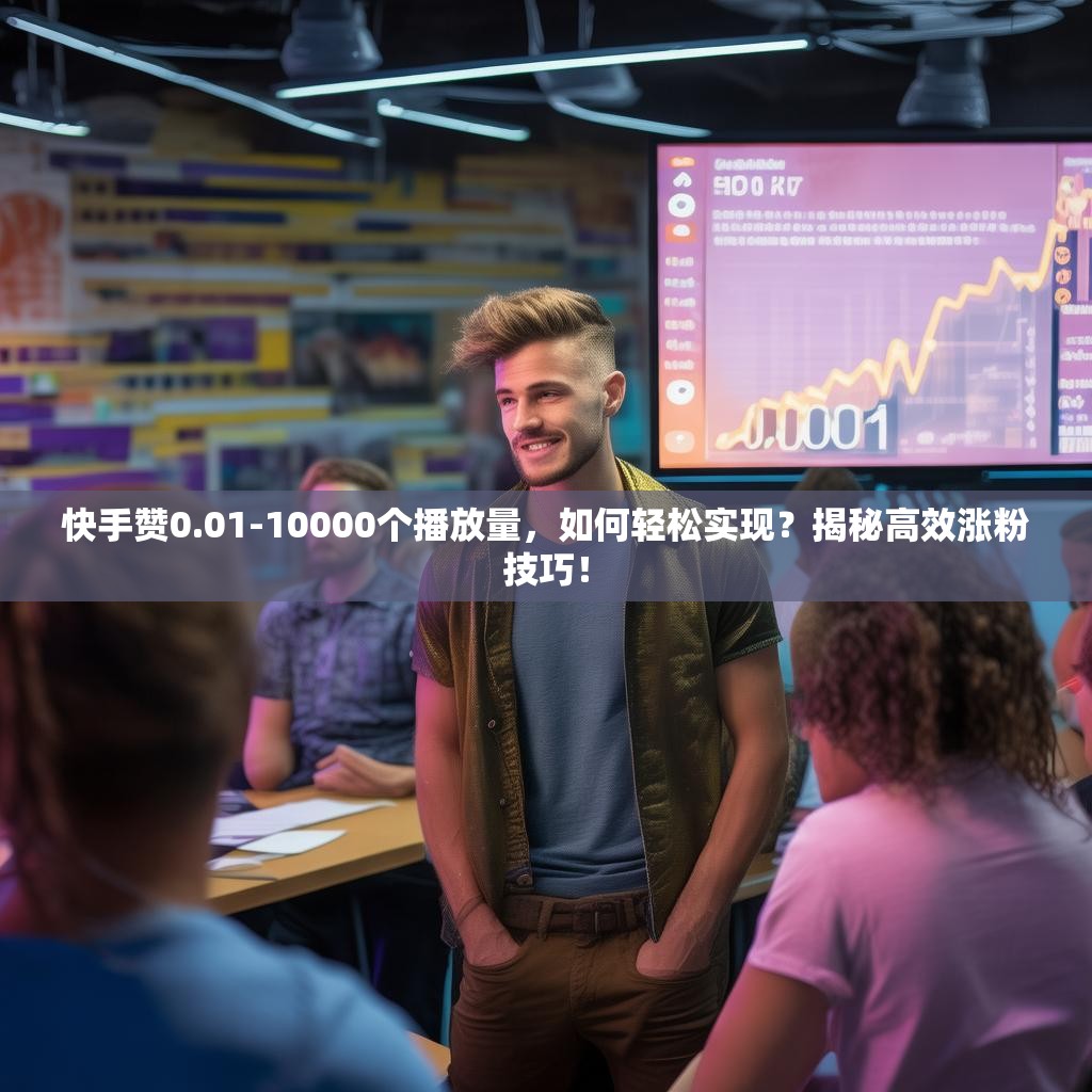快手赞0.01-10000个播放量，如何轻松实现？揭秘高效涨粉技巧！