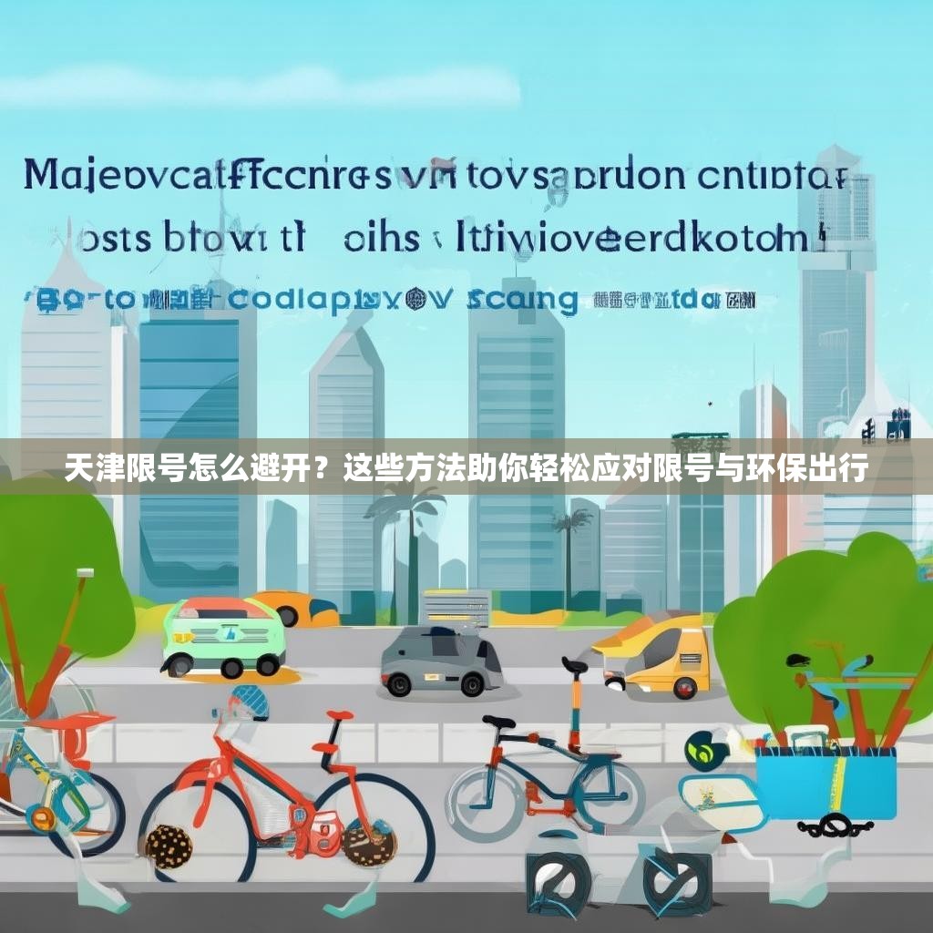 天津限号怎么避开？这些方法助你轻松应对限号与环保出行
