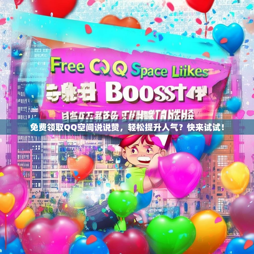 免费领取QQ空间说说赞，轻松提升人气？快来试试！