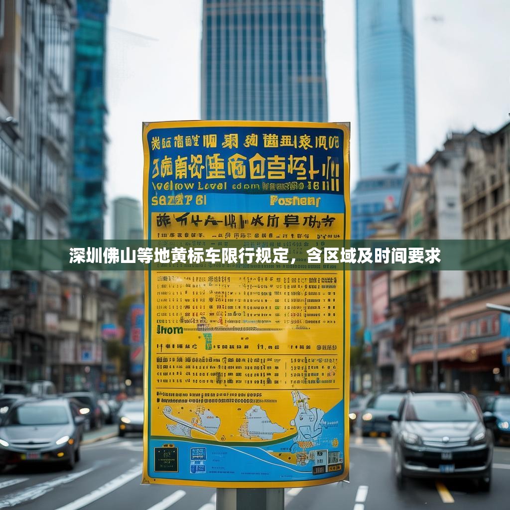 深圳佛山等地黄标车限行规定，含区域及时间要求