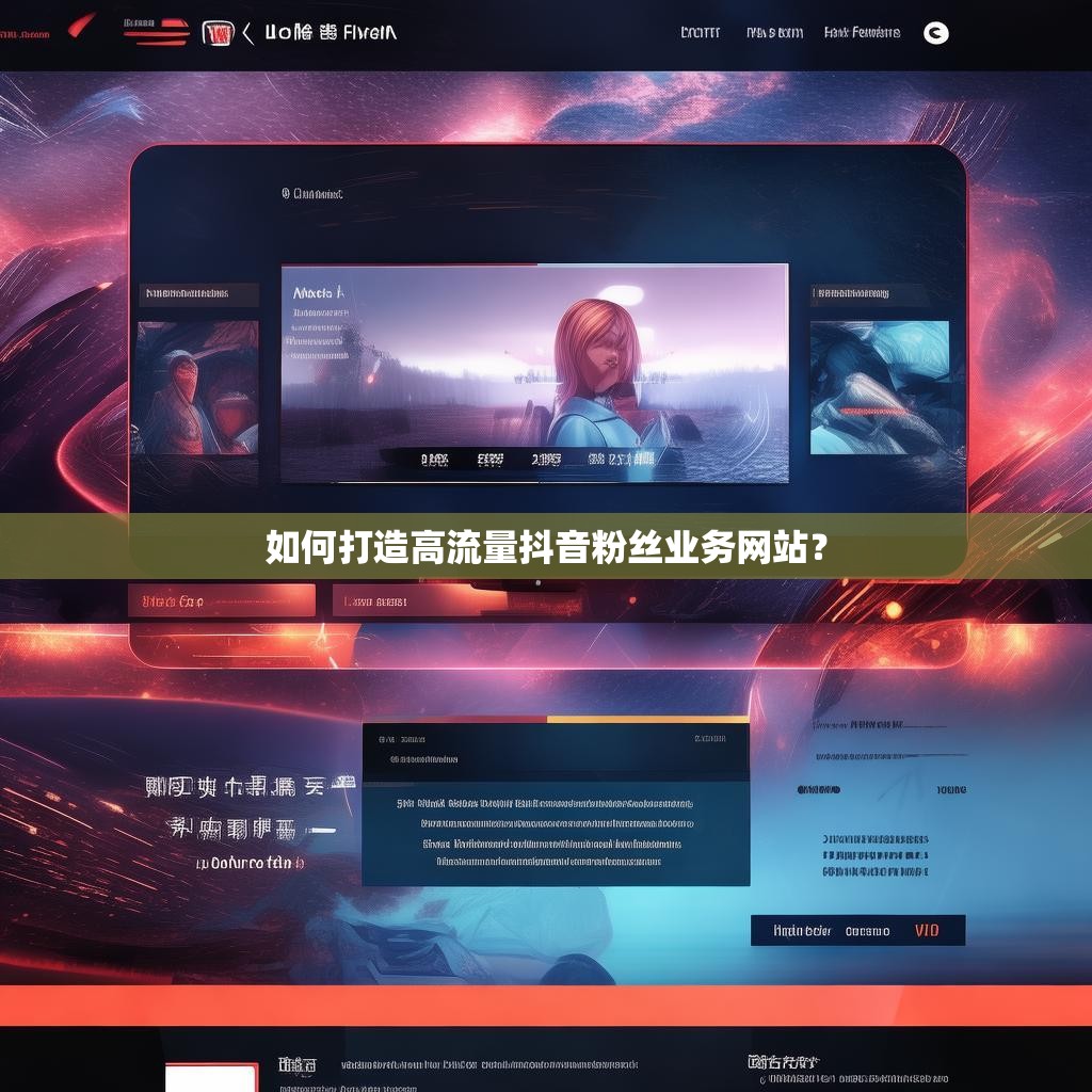 如何打造高流量抖音粉丝业务网站？