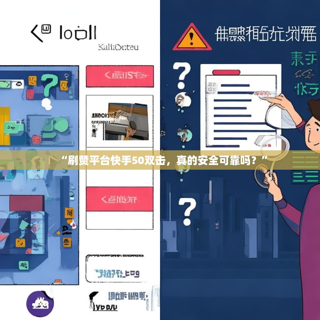 “刷赞平台快手50双击，真的安全可靠吗？”