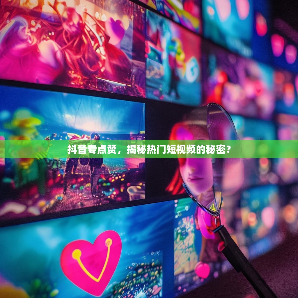抖音专点赞，揭秘热门短视频的秘密？