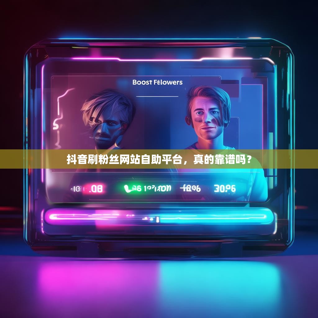 抖音刷粉丝网站自助平台，真的靠谱吗？