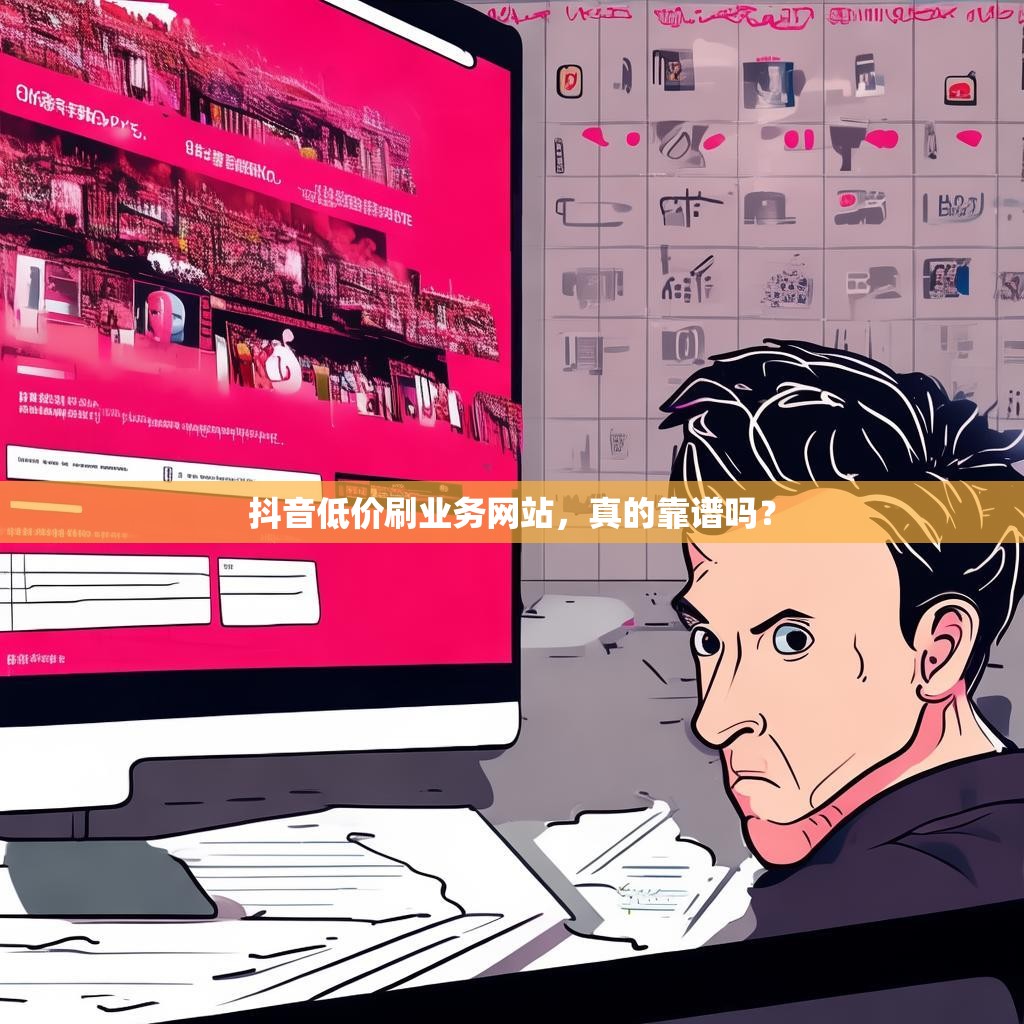 抖音低价刷业务网站，真的靠谱吗？