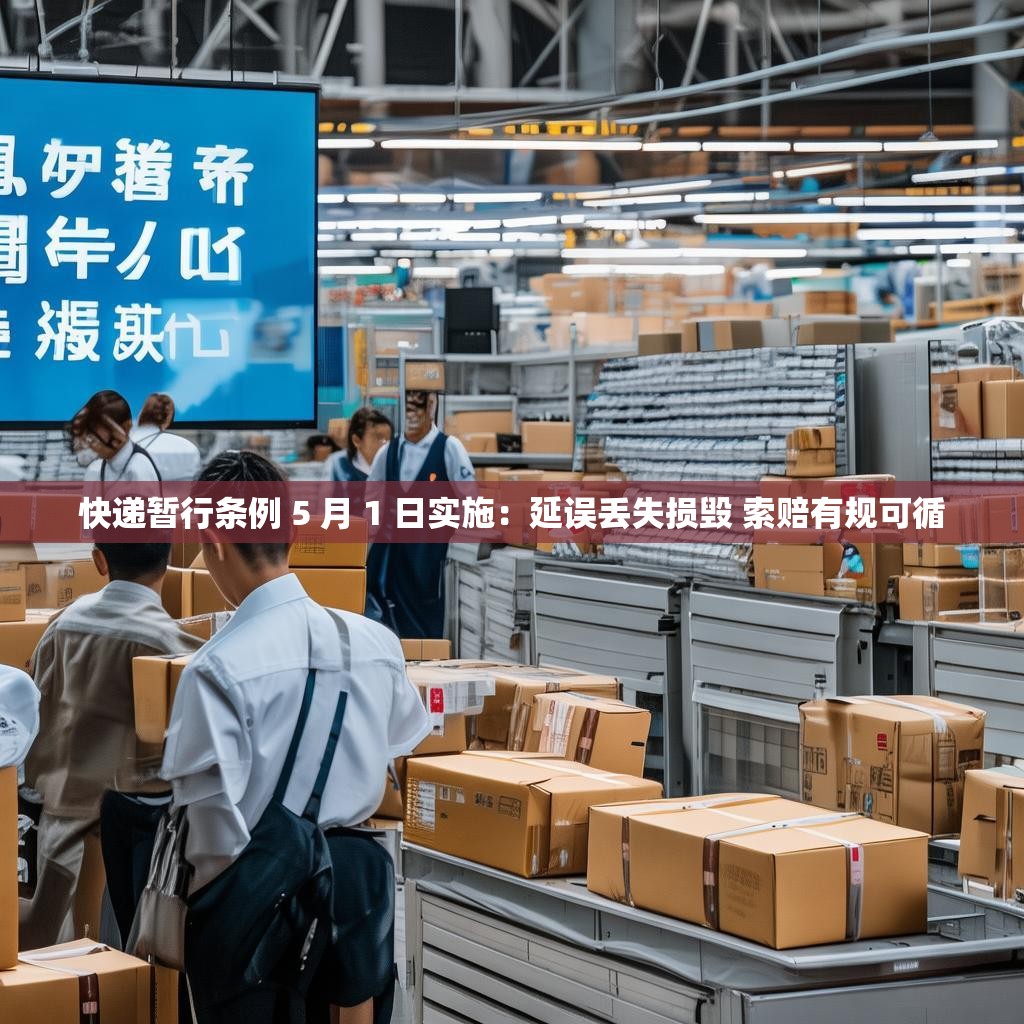 快递暂行条例 5 月 1 日实施：延误丢失损毁 索赔有规可循