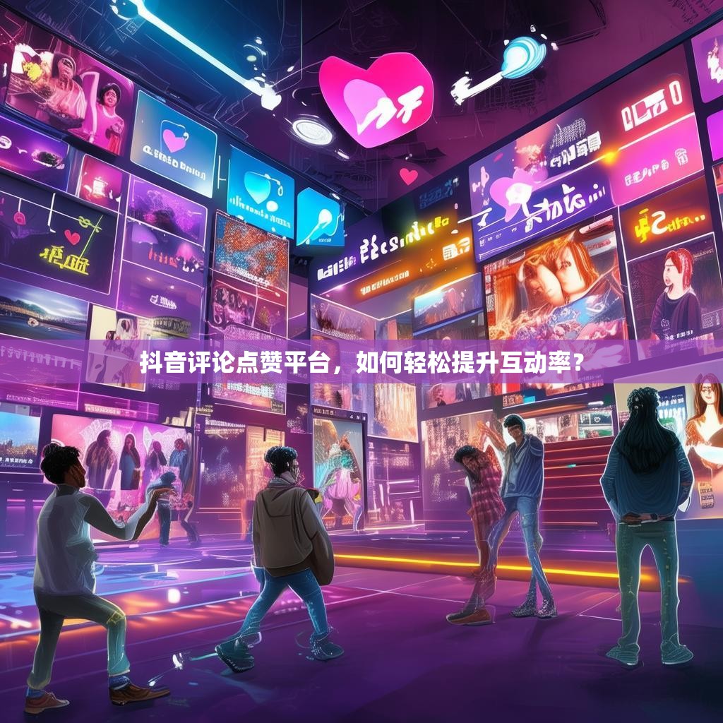 抖音评论点赞平台，如何轻松提升互动率？