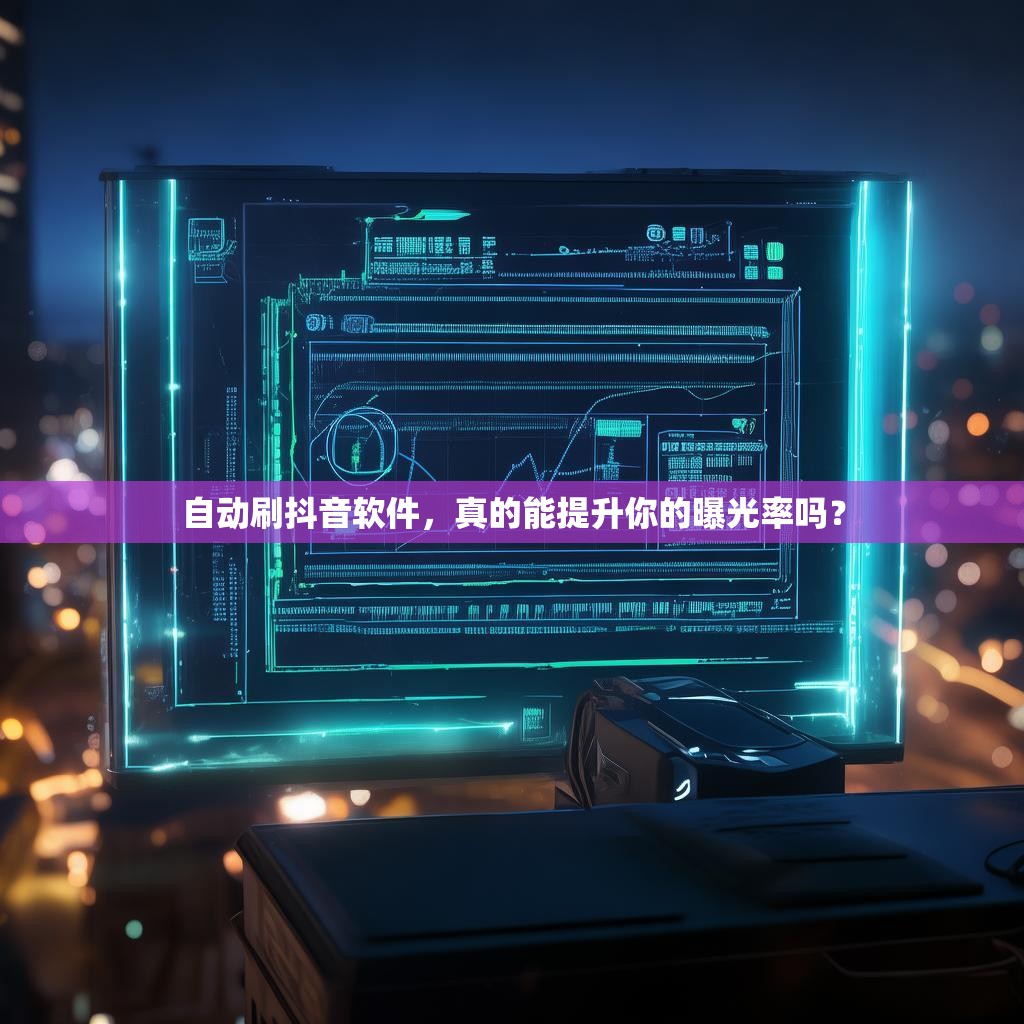 自动刷抖音软件，真的能提升你的曝光率吗？
