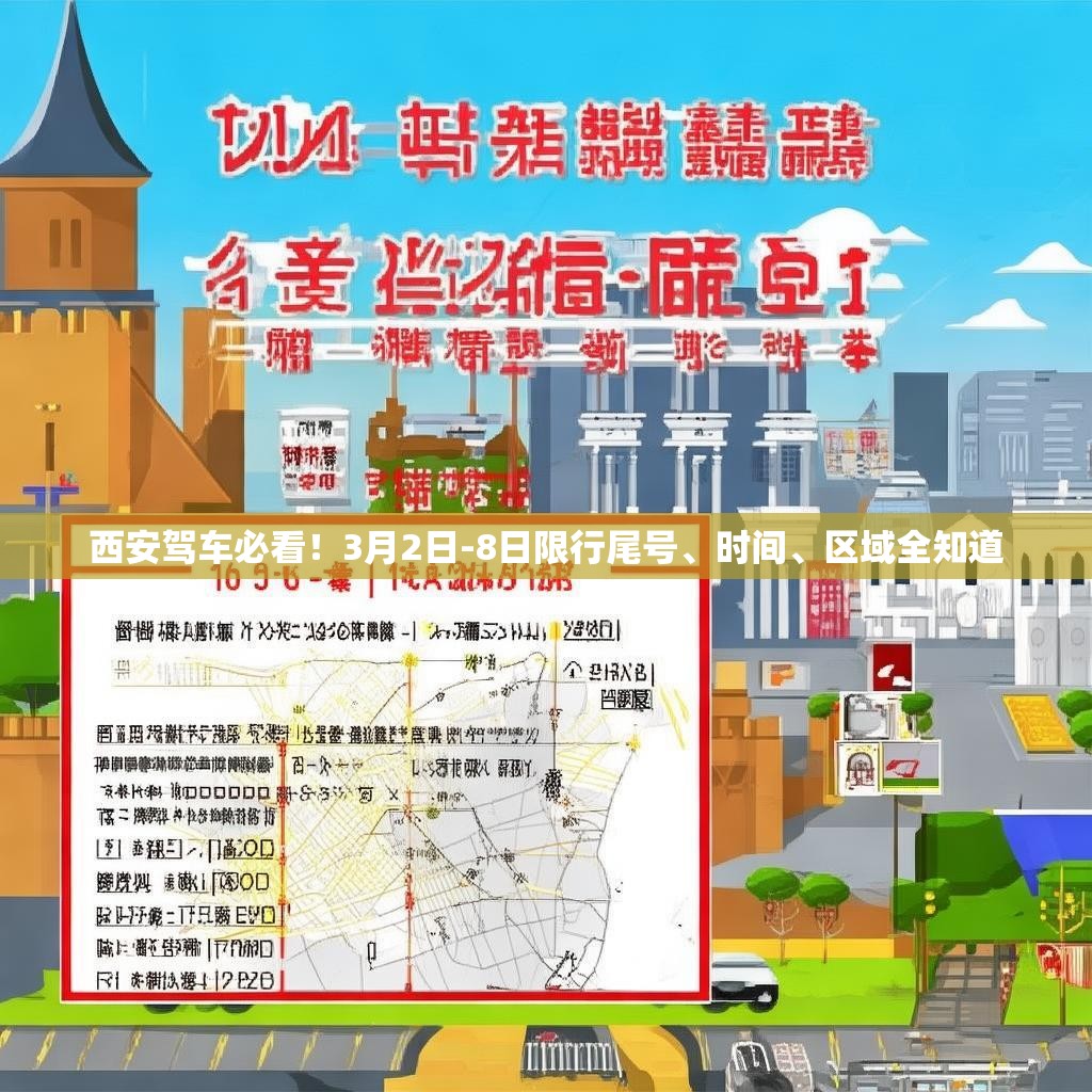西安驾车必看！3月2日-8日限行尾号、时间、区域全知道