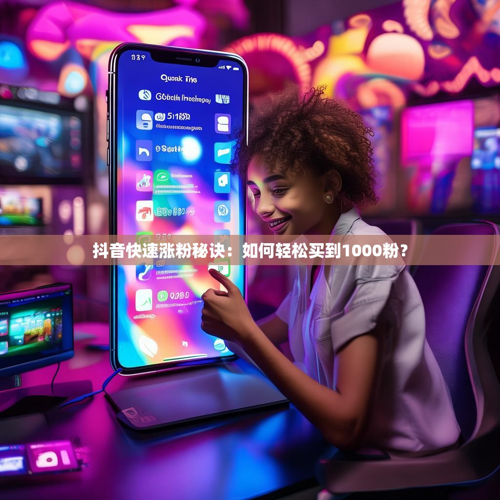 抖音快速涨粉秘诀：如何轻松买到1000粉？