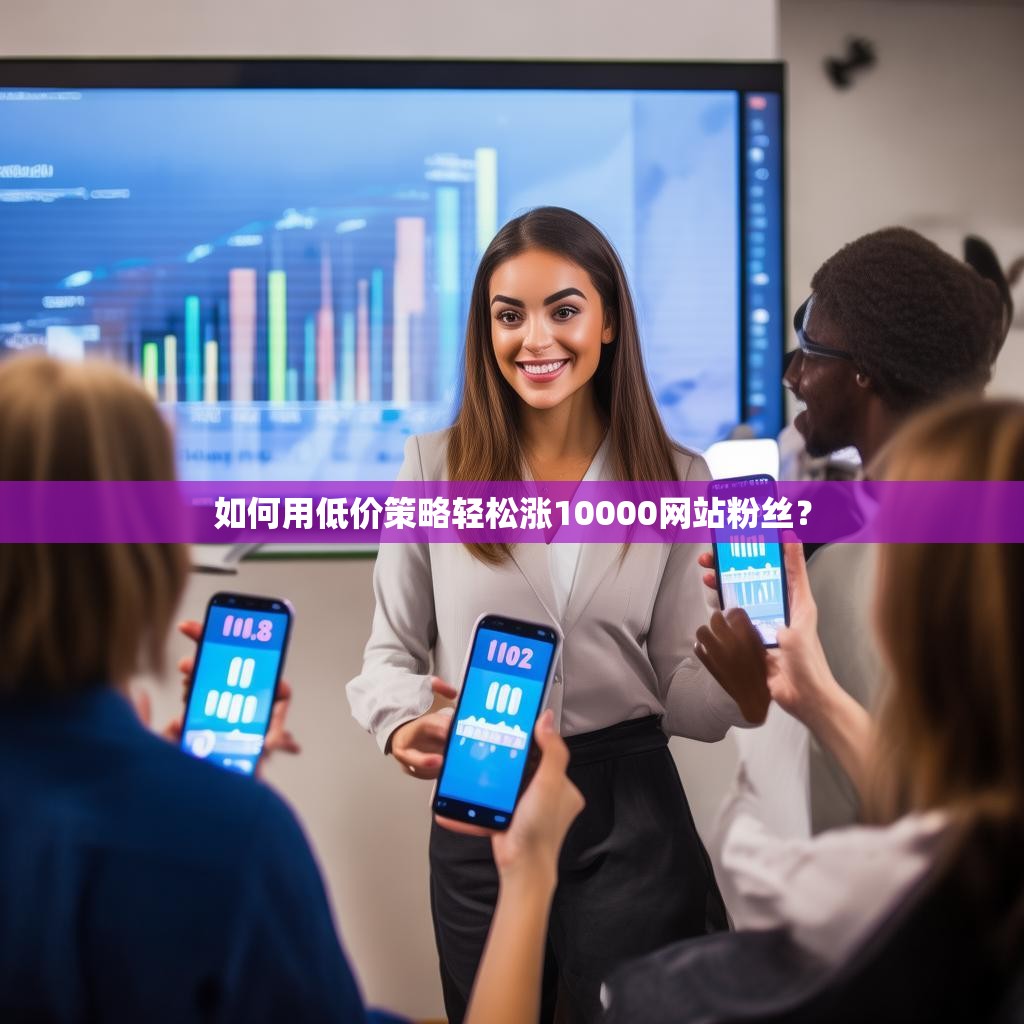 如何用低价策略轻松涨10000网站粉丝？